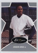 2003 Just Minors Just Stars Silver Joaquin Arias #1 Auto 0q3