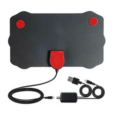 Digital TV Antenna 5600 Mile Range Signal Booster Amplifier HDTV Indoor HD 1080P