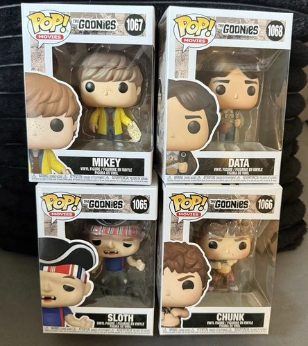 Funko Pop! Vinyl: The Goonies Lot Set Vaulted Figures #1065-#1068