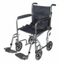 Foldable Lightweight Portable Wheelchair, Folding Transport Wheel Chair