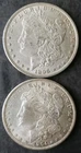 1896 and 1904 O $1 Morgan Silver Dollars