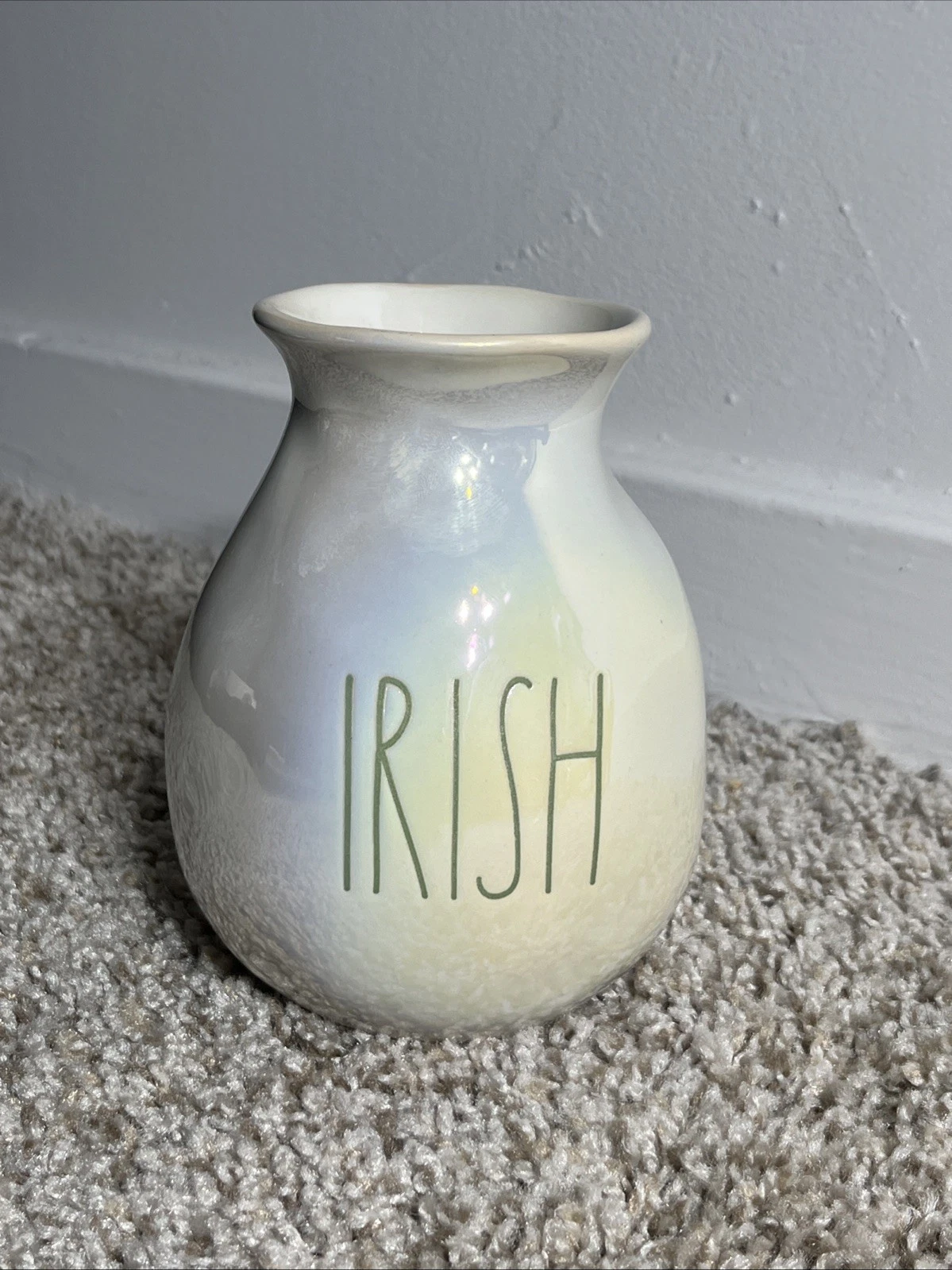 Rae Dunn Irish Small Vase