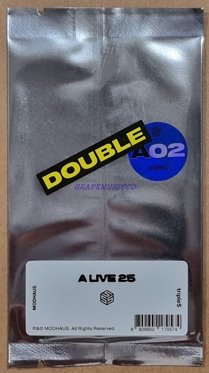 tripleS A Live 25 in Seoul OFFICIAL MD Atom02 Double Class