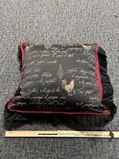 Black Chicken Pillow 1