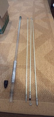Jameson Glow Rod Low Flex Cable Puller 12 Ft 3 Piece Set Bull Nose Hook