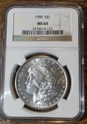 1900 Morgan 90% Silver Dollar NGC MS64 Nice Luster