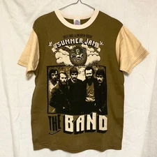 Bootleggers THE BAND T-Shirt S Size 1973 Summer Jam Concert Tee