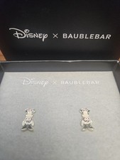 Disney X Baublebar Minnie Mouse Pierced Earrings No Face NIB