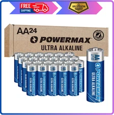 24-Count AA Batteries, Ultra Long Lasting Alkaline Battery, 10-Year Shelf Life,