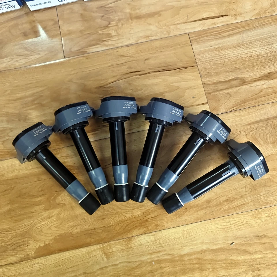 6Pcs Denso Ignition Coils 673-2311 For Honda Accord Odyssey 08-17 30520-R70-A01 Foto 3 de 4