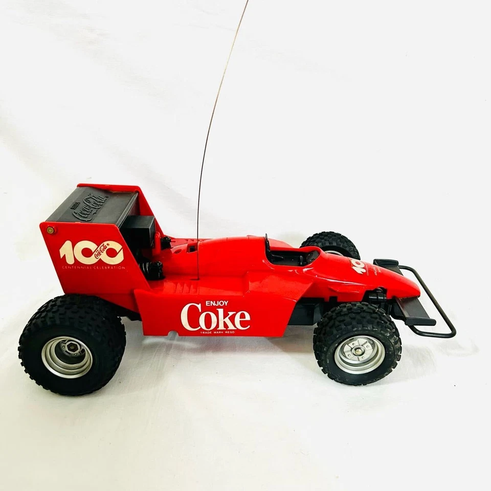 Coca-Cola 100th Anniversary RC Car with Box Used for Parts Junk - Image 3 of 4