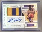 Robert Horry 2020 National Treasures Prime Lasting Legacies GU Patch Auto 7/10