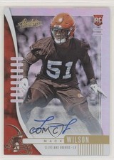 2019 Panini Absolute Rookie Spectrum Signatures 77/100 Mack Wilson #152 Auto sm6