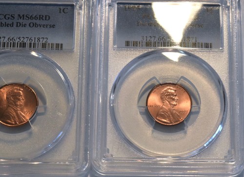 Lot (4) PCGS 1C MS 66 67 RD Doubled Die Obverse Lincoln Cent Better Error Penn y - Picture 7 of 10