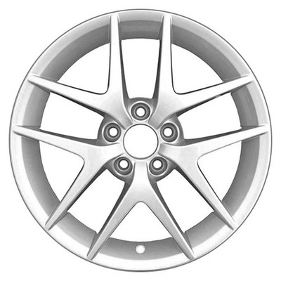 For Saab 9-3 03-11 CCI 5 V-Spoke Silver 17x7 Alloy Factory Wheel Remanufactured
