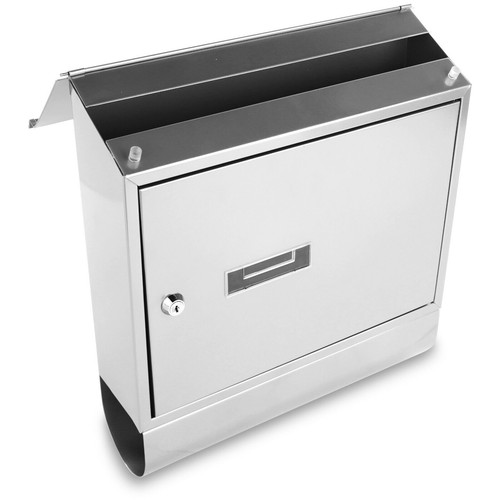 SereneLife Indoor/Outdoor Wall Mount Mailbox Durable Weather-Resistant - Picture 4 of 5