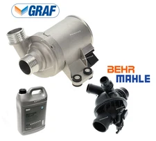 Electric Water Pump Thermostat Coolant OES for BMW 640i / xDrive / GC xDrive /GC