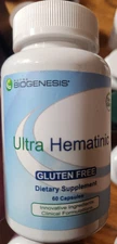 NutraBiogenesis  Ultra Hematinic , 60 CAPS , EXP : 2026