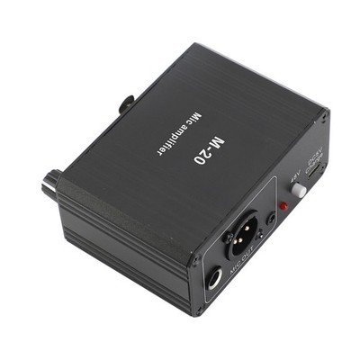 Mikrofon Vorverstärker High Gain 48V Power XLR Ausgangsmikrofon BAK