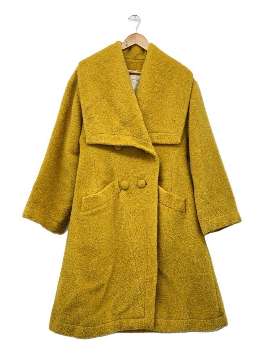 ALTRA Cappotto Chloe Altro Chester 38 Giallo Alpaca Tinta Unita