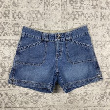 Hydraulic Women's Jean Shorts Denim Cotton Juniors Double Button Size 9/10