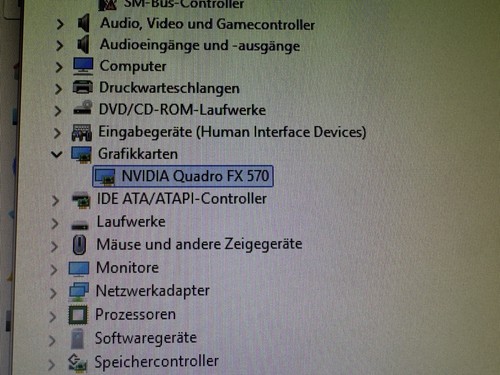 HP Nvidia Quadro FX 570 256MB 2xDVI-I - Bild 2 von 2