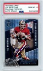 Joe Montana 2016 Panini Donruss Elite Etched Autograph Card #ET-JM PSA/DNA 10