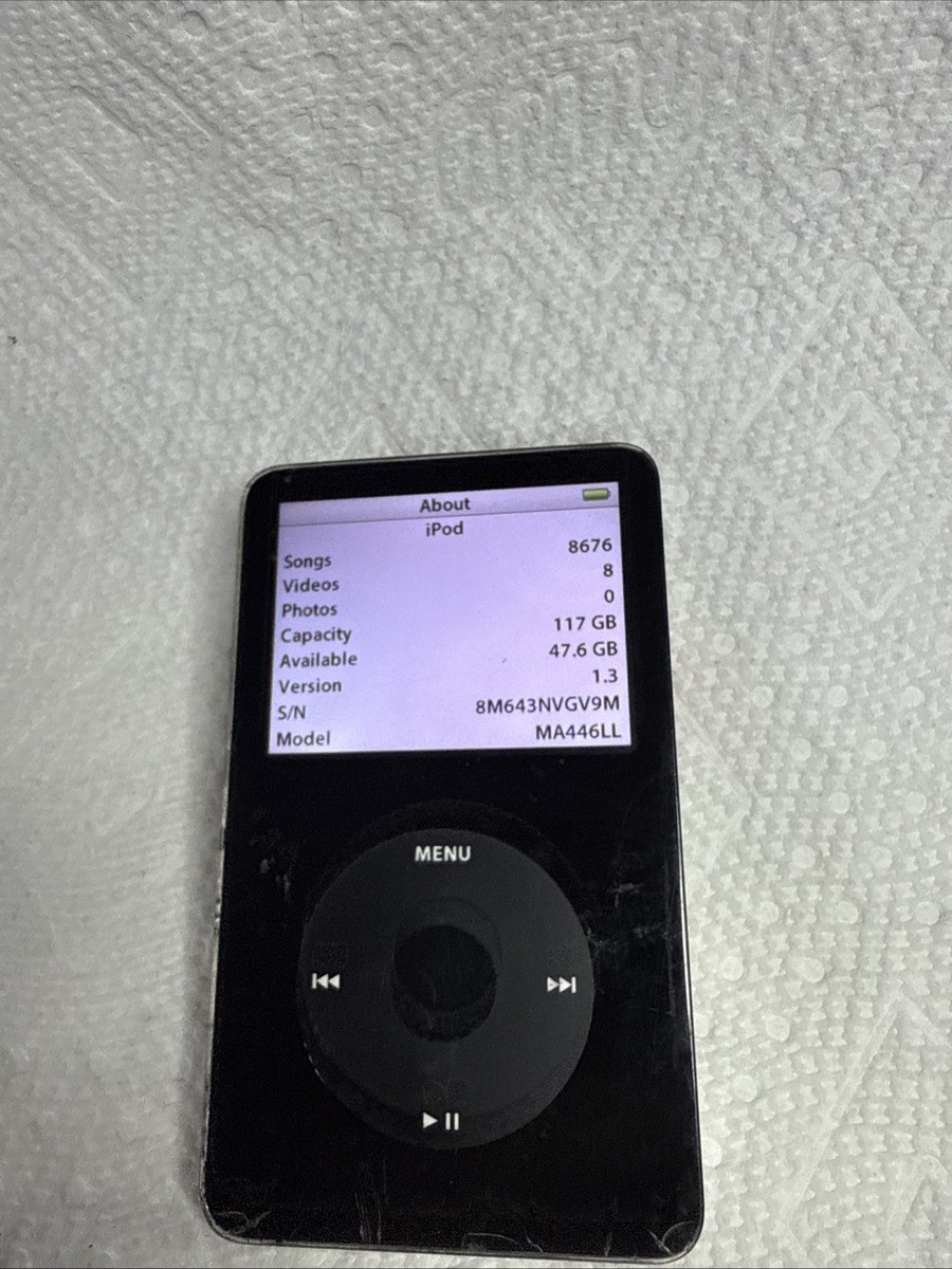 iPod Classic 5.5th Gen 128GB IFlash with New Battery. Video | eBay