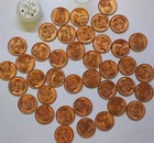 1951 D Lincoln Wheat Penny coin Uncirculated roll of 40 +