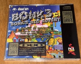 PCE Works Bonk's Big Adventure CD Bonk 3 PC-Engine Genjin 3 TurboDuo PCEWorks