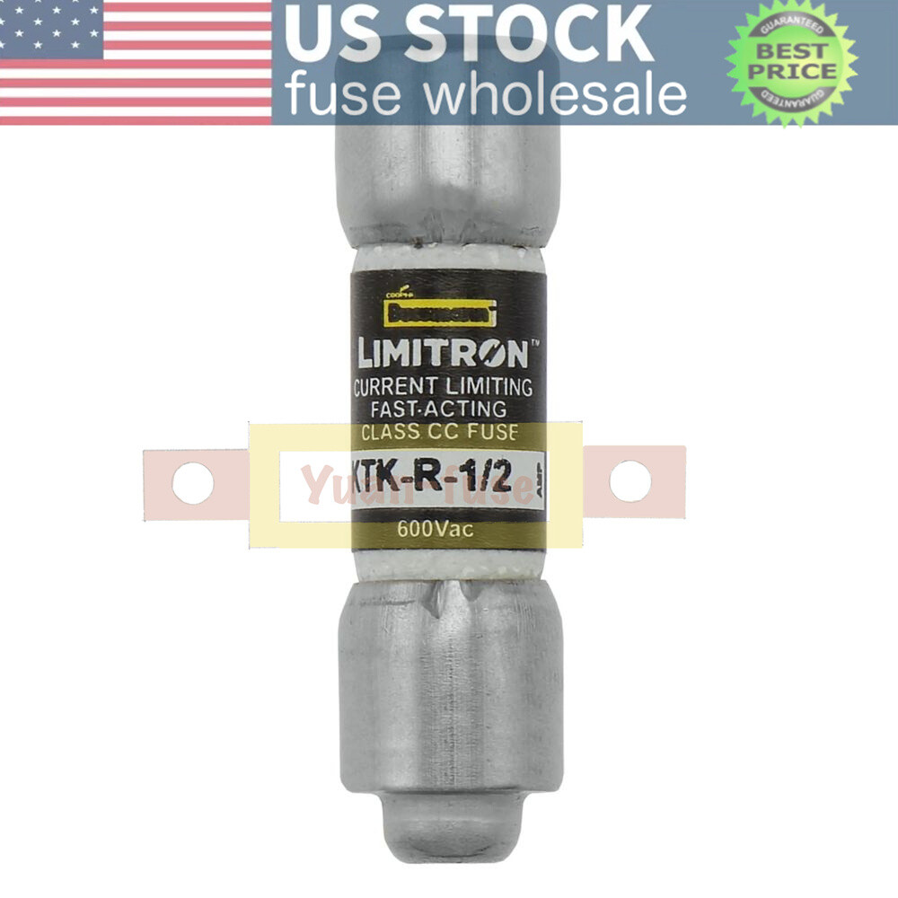 Bussmann KTK R 1 1/2 KTKR1 1/2 ( 1.5 Amp ) 1.5A 600Vac Fuses Fast - Foto 2