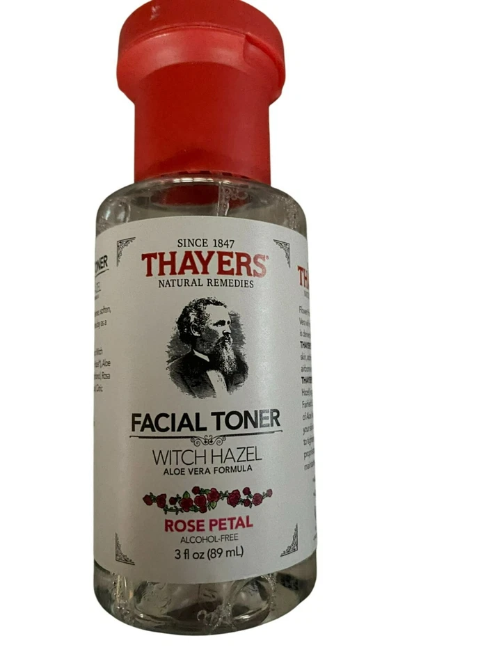 Mini juego surtido de cuidado de la piel y belleza con tóner Thayers, rodillo de jade, aceite DHC, Vich Foto 3 de 4