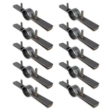 Highcraft Riser Clamp- Piping Support- Clamp, Uncoated Steel (10 Pack)
