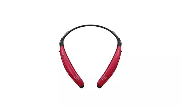 Auriculares de banda para el cuello LG Tone Pro 770 - rojos Foto 4 de 4