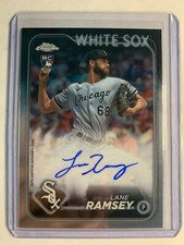 2024 Topps Chrome Lane Ramsey RC Auto #RA-LRA White Sox