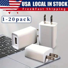 Universal 5V 1A US Plug USB AC Wall Charger Power Adapter For Smart Phone Lot