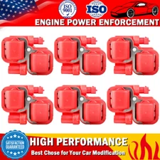 6 Pack Ignition Coils For Mercedes Benz B200 E320 E430 E500 E55 G500 G55 UF359
