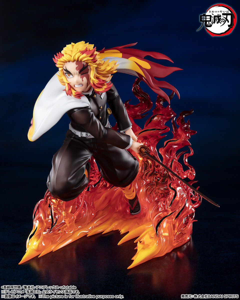BANDAI Figuarts ZERO Kyojuro Rengoku & Akaza Figure Set