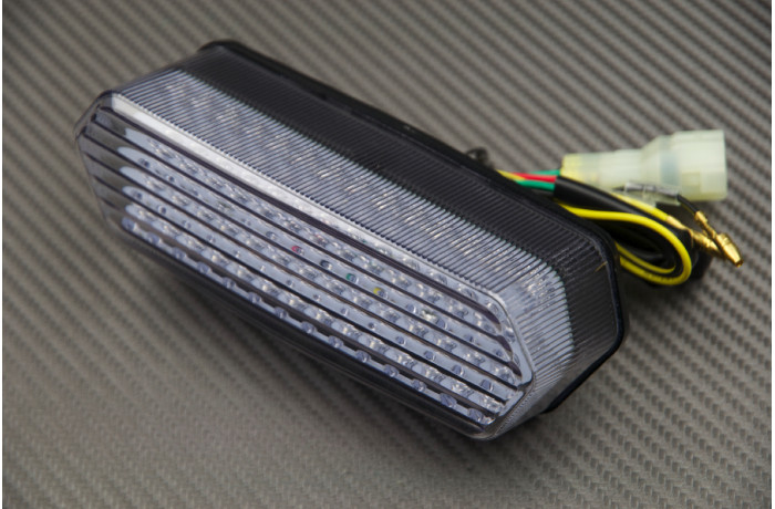 Feu stop LED avec clignotant intégré clair à haute visibilité pour MSX 122 JC92A