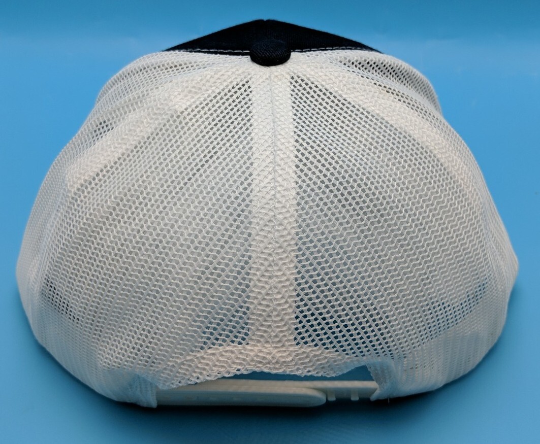 API CONSTRUCTION CORP hat blue / white adjustable… - image 4