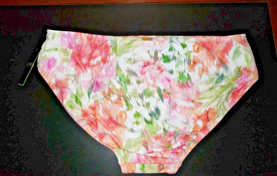 NWT LAUREN Ralph Lauren Hipster Bikini Bottoms Swimwear size 16 - Image 2 of 2