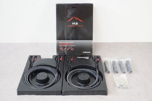 AudioQuest K2 Hi-End Silver Speakers Cable 2.4m!