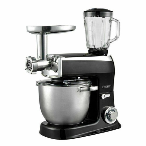 ROBOT DA CUCINA IMPASTATRICE PLANETARIA 3 IN 1 TRITACARNE FRULLATORE 1900W 6,5 L - Foto 10 di 10