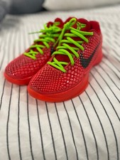 Kobe 6 Reverse Grinch Size 6y Authentic Used