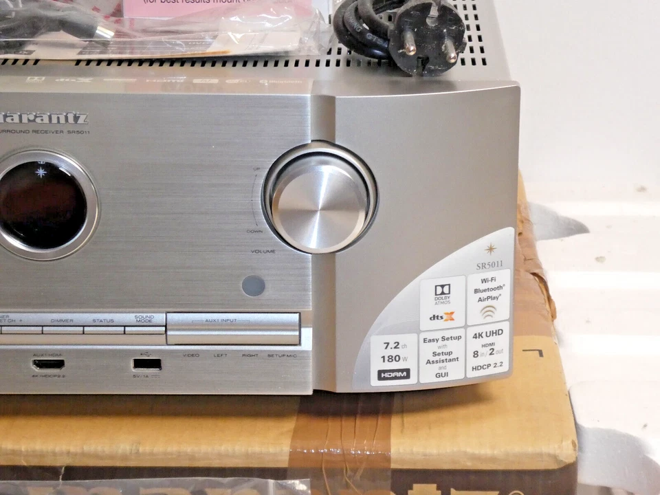 Marantz SR5011 7.2 High-End AV-Receiver Silber, OVP&NEU, 2 Jahre Garantie - Bild 4 von 4