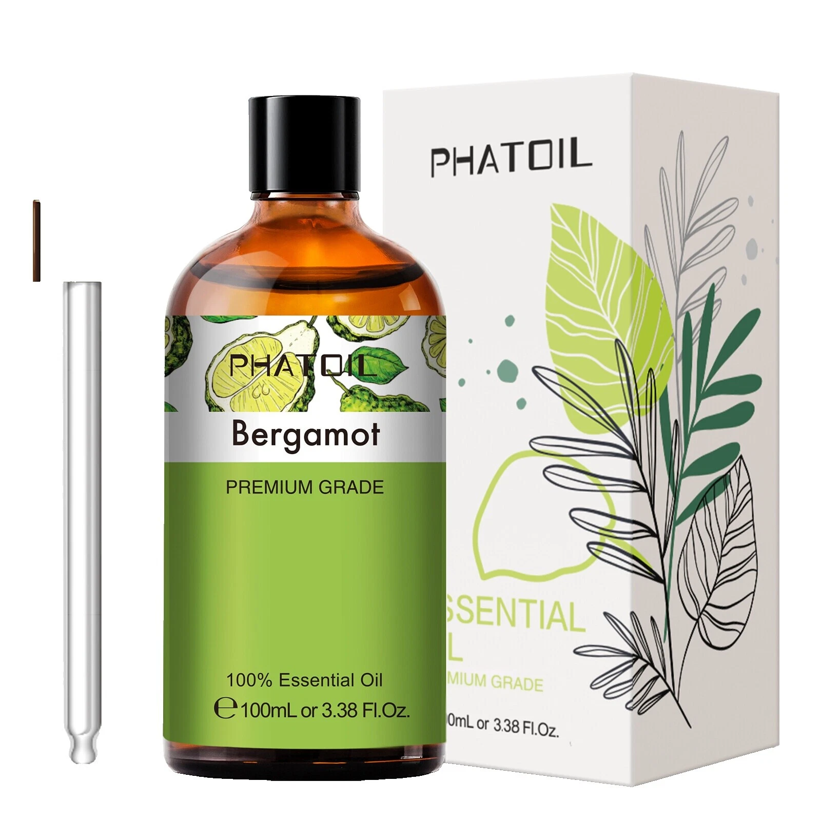 Bergamot Scent Aromatherapy Essential Oil Multicolor