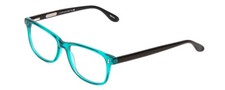Ernest Hemingway H4617 Unisex Cateye Reading Glasses Shiny Teal Blue Black 56 mm