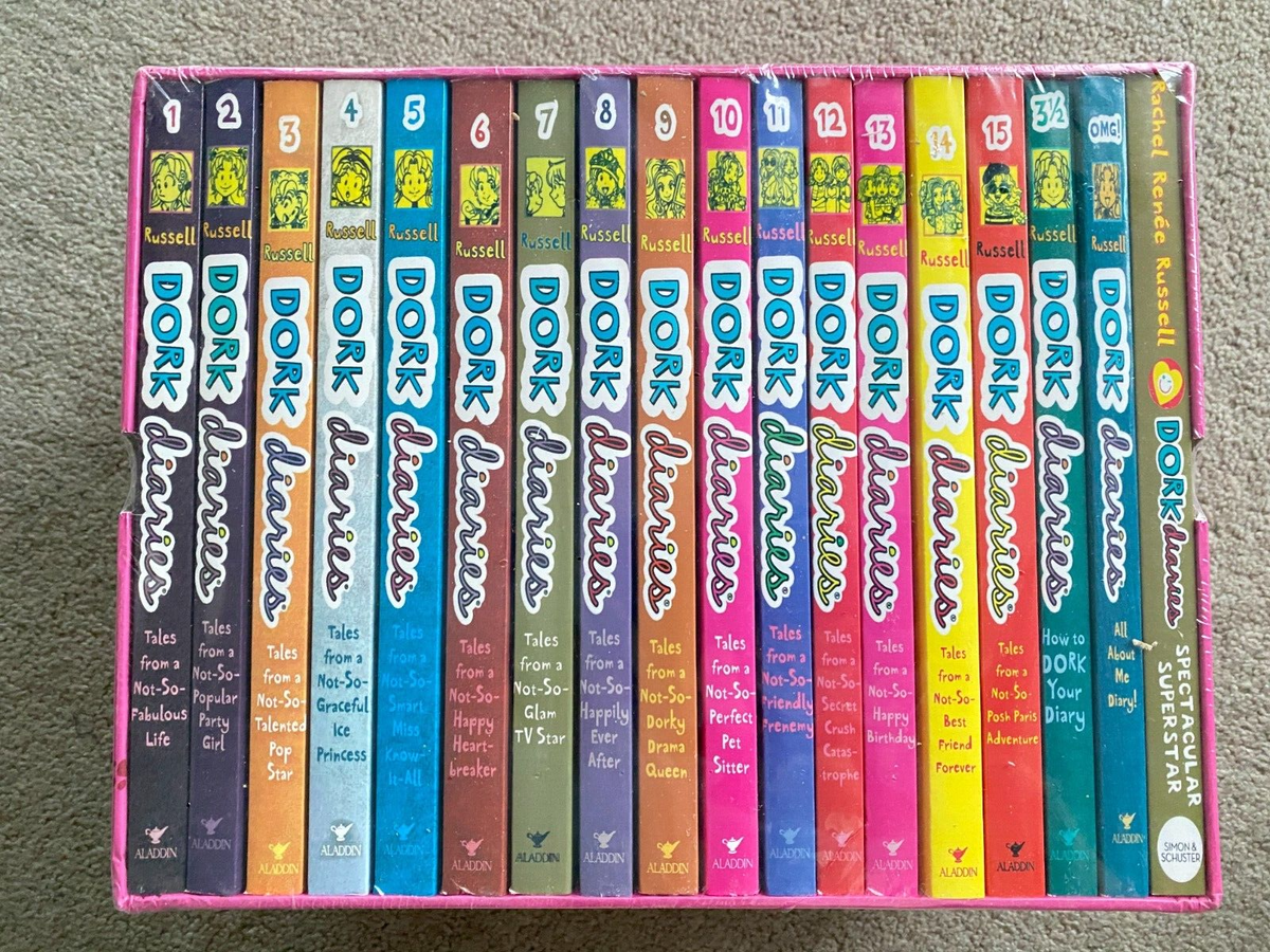 DORK Diaries 18冊 HARDCOVER DORK DIARIES 18 Book SET 1 2 3 3 1/2 4 5 6 7 8 9