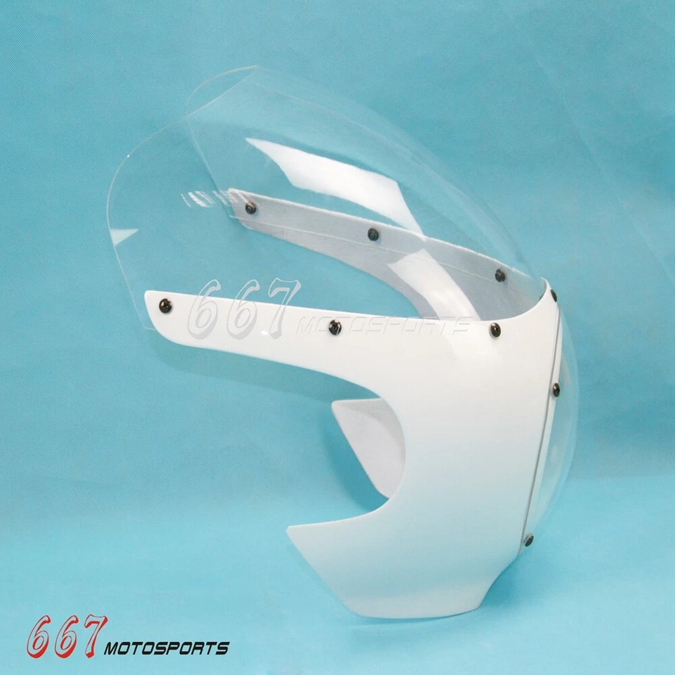 Carenado de faros de motocicleta de 5,75" para Yamaha Honda BMW R60 R80 R100 Cafe Racer Foto 3 de 4