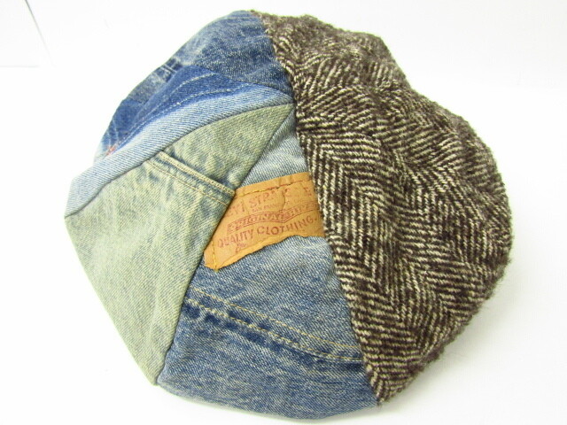 KAPITAL BORO Sashiko beret hat cap Authentic from Japan | eBay KAPITAL BORO Sashiko beret hat cap Authentic from Japan | eBay